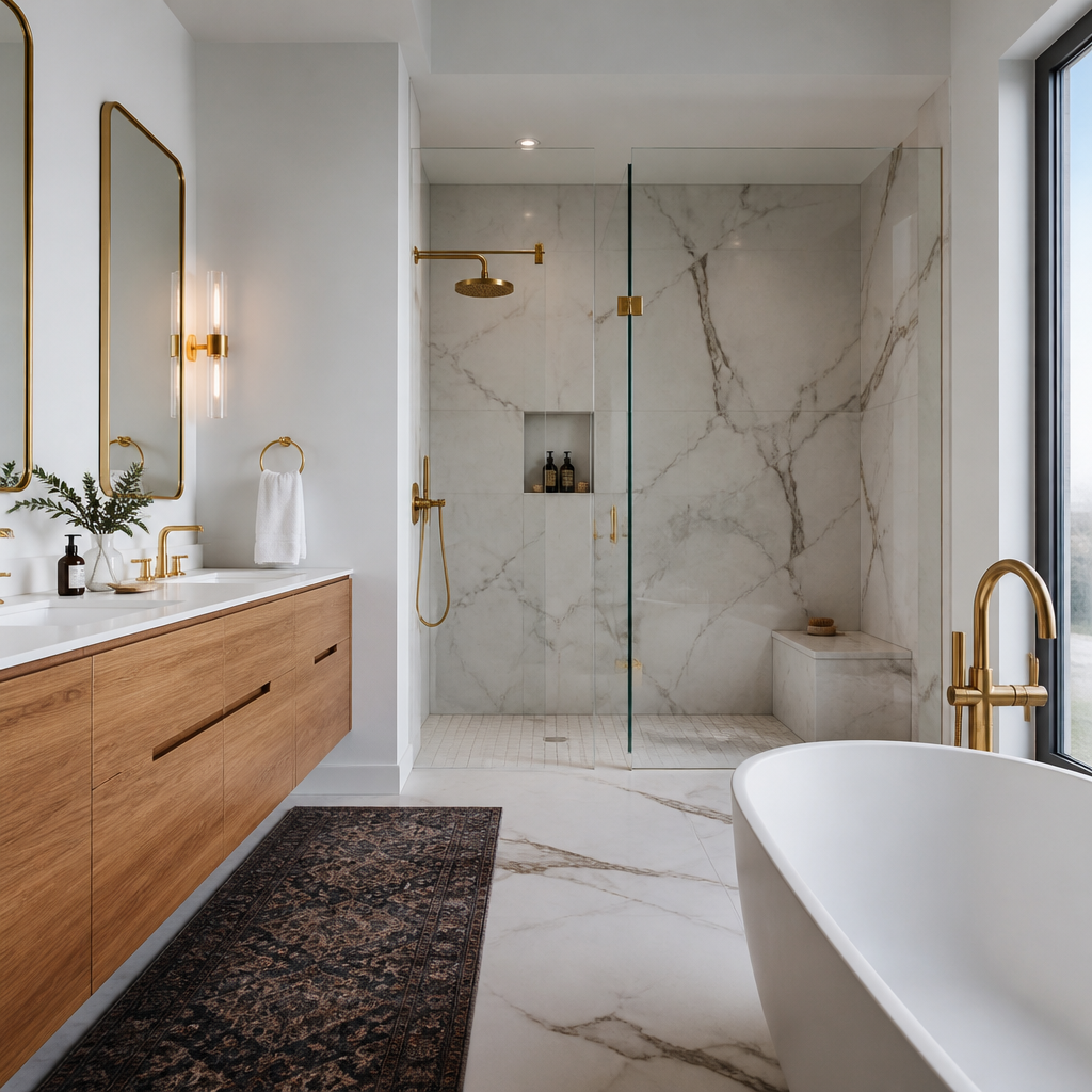 Spa bathroom remodel